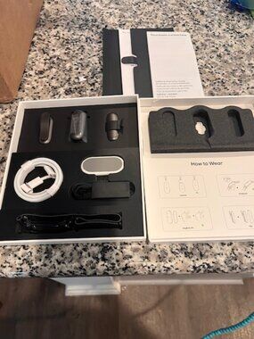 Plaud NotePin S AI Voice Recorder Wearable Black New